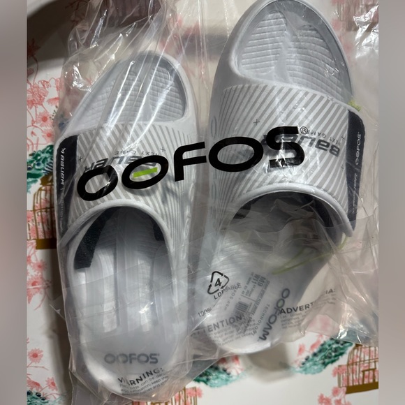 OOFOS OOAHH Sport Flex Unisex Bauer White - Picture 6 of 6